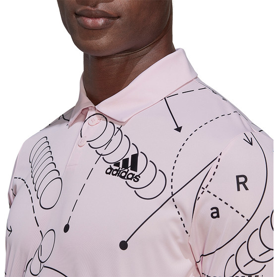 adidas Club Primegreen Graphic Polo