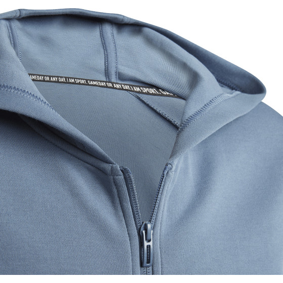 adidas 3 Stripes Full Zip Hoody Jongens