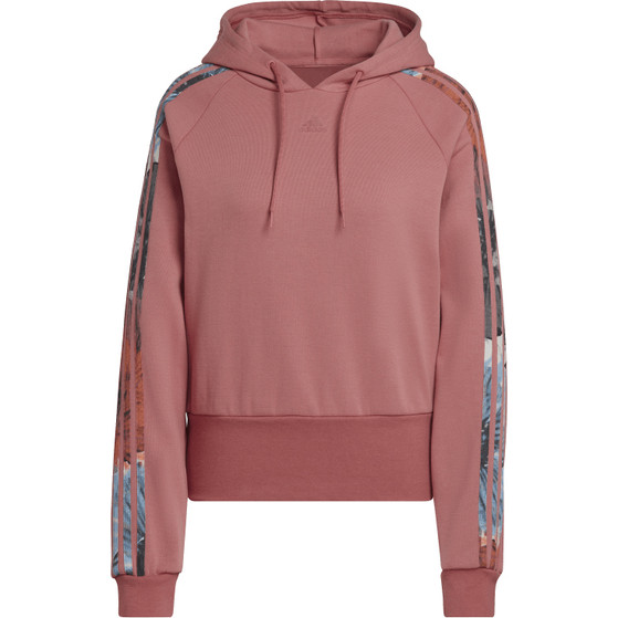 adidas All Over Print Floral Hoody