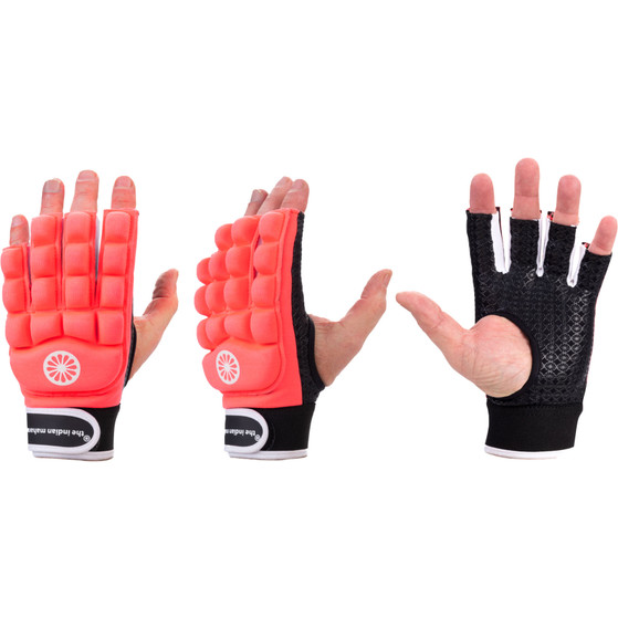 Indian Maharadja Handschuh Halbe Finger Links