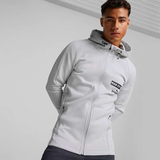 Puma Manchester City Casuals Hooded Jacket