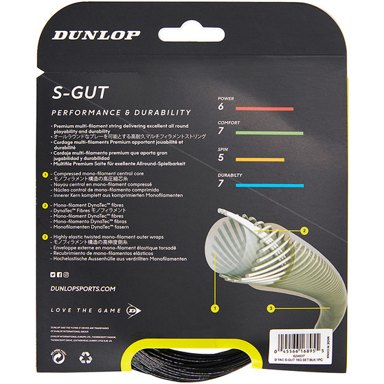 Dunlop D Tac Synthetic Gut Set
