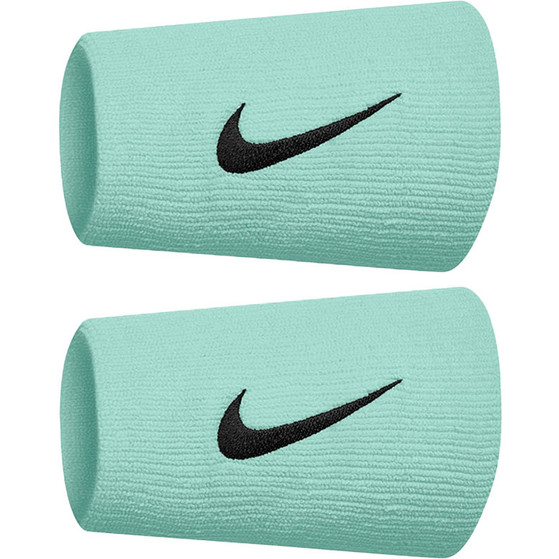 Nike Tennis Premier Doublewide Wristbands Green