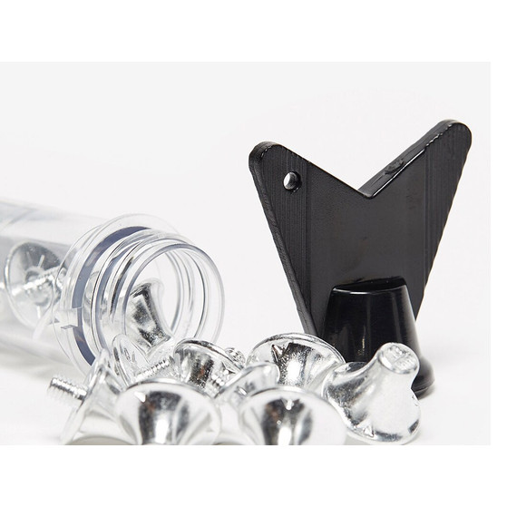 Amo Performance Noppen - 10x13mm - Aluminium