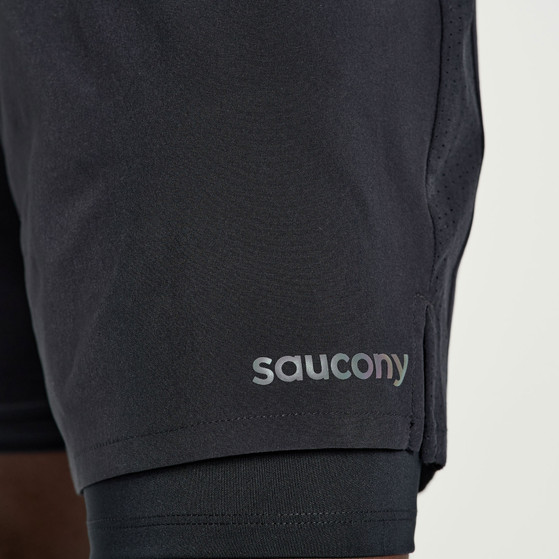 Saucony Outpace 7'' 2in1 Short Herren