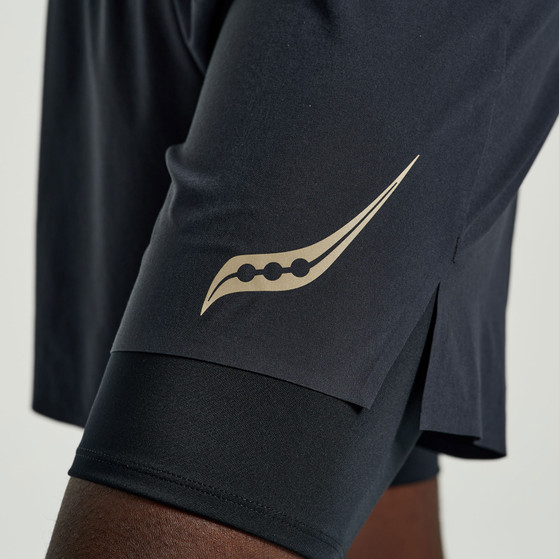 Saucony Pinnacle 5'' 2in1 Short Herren