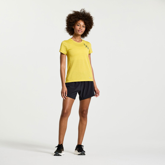 Saucony Stopwatch Graphic SS Dames