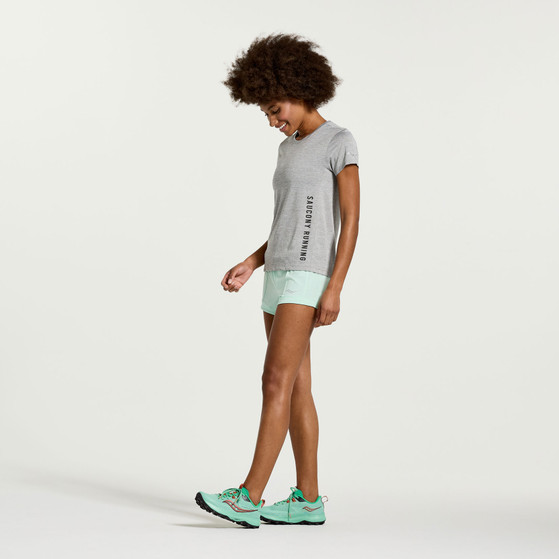 Saucony Stopwatch Graphic SS Dames