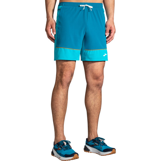 Brooks High Point 7" 2-in-1 Short Heren
