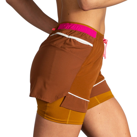 Brooks High Point 3" 2-in-1 Short Dames