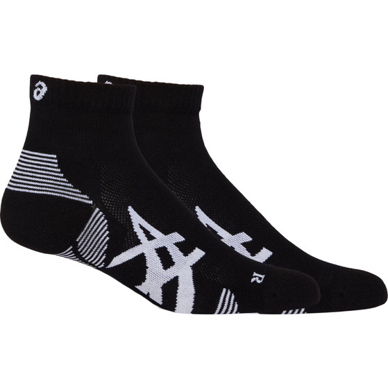 ASICS 2-Pack Cushion Run Quarter Sokken