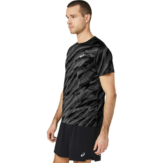 ASICS Core All Over Print T-Shirt Heren