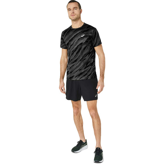 ASICS Core All Over Print T-Shirt Heren