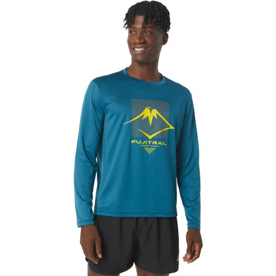ASICS Fujitrail Logo Longsleeve T-Shirt Heren