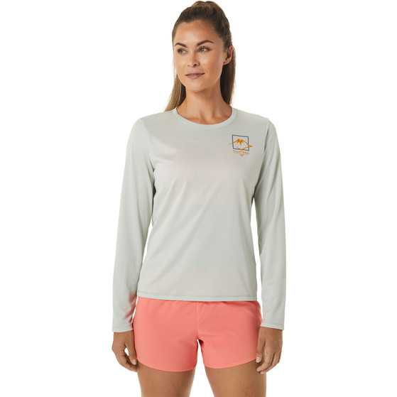 ASICS Fujitrail Logo Longsleeve T-Shirt Dames