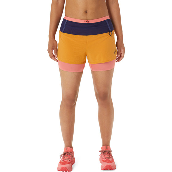ASICS Fujitrail 2in1 Short Dames