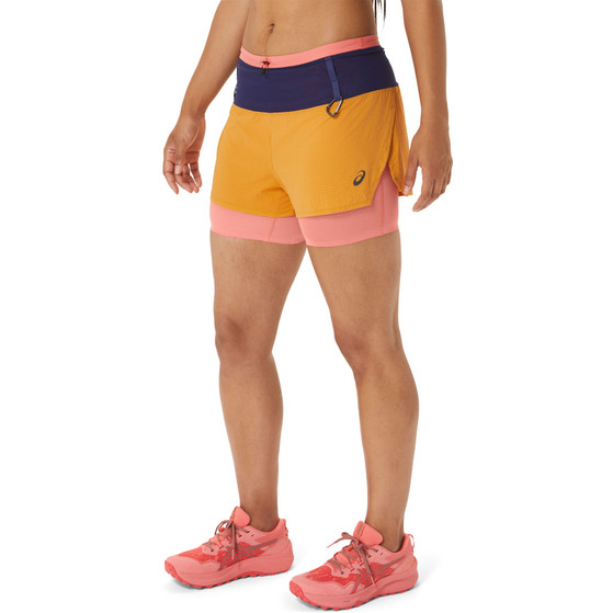 ASICS Fujitrail 2in1 Short Dames
