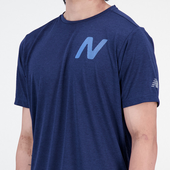 New Balance Impact Run T-Shirt Heren