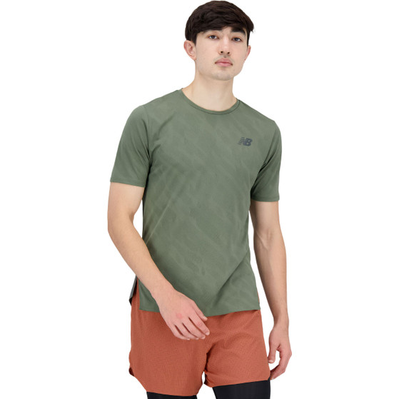 New Balance Q Speed Jacquard T-Shirt Heren