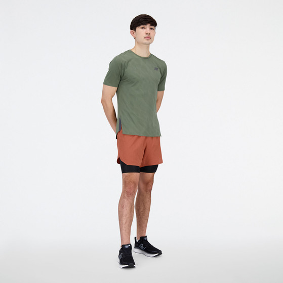New Balance Q Speed Jacquard T-Shirt Heren