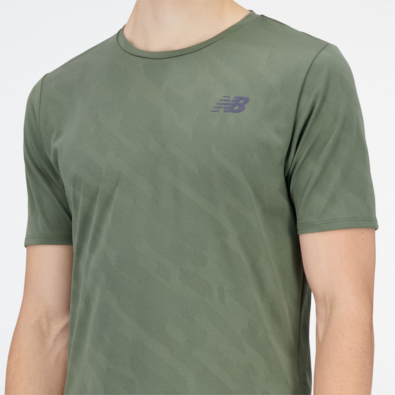 New Balance Q Speed Jacquard T-Shirt Heren