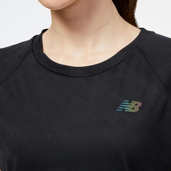 New Balance Q Speed Jacquard T-Shirt Dames