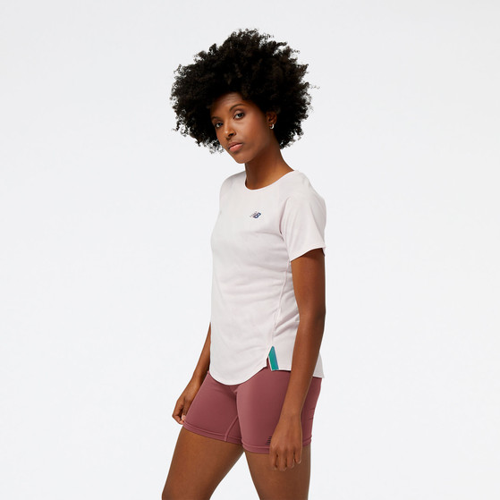 New Balance Q Speed Jacquard T-Shirt Dames