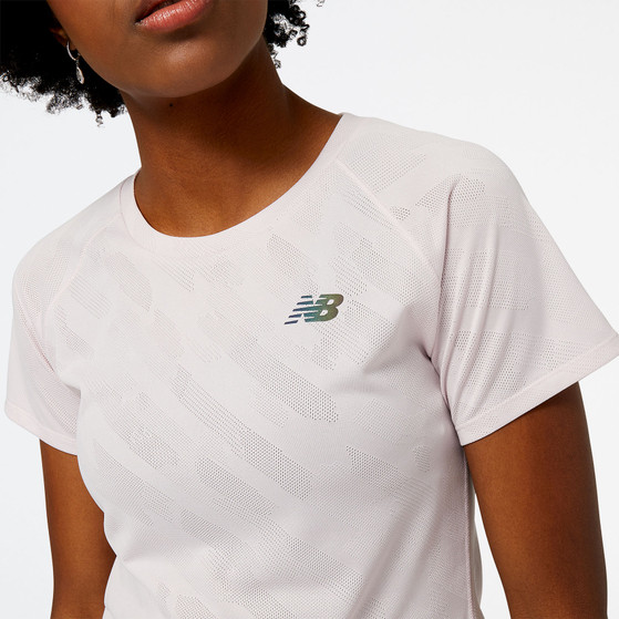 New Balance Q Speed Jacquard T-Shirt Dames