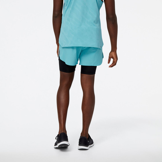 New Balance Q Speed 2in1 5'' Short Heren