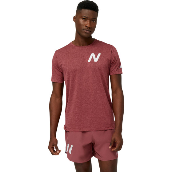 New Balance Impact Run T-Shirt Heren