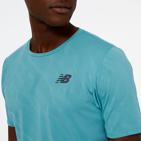 New Balance Q Speed Jacquard T-Shirt Heren
