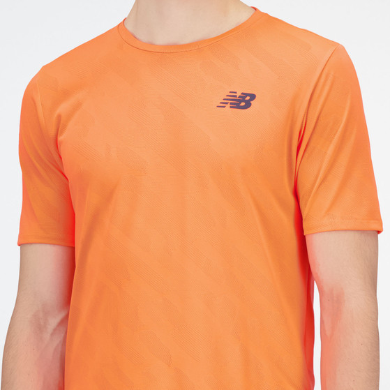 New Balance Q Speed Jacquard T-Shirt Heren