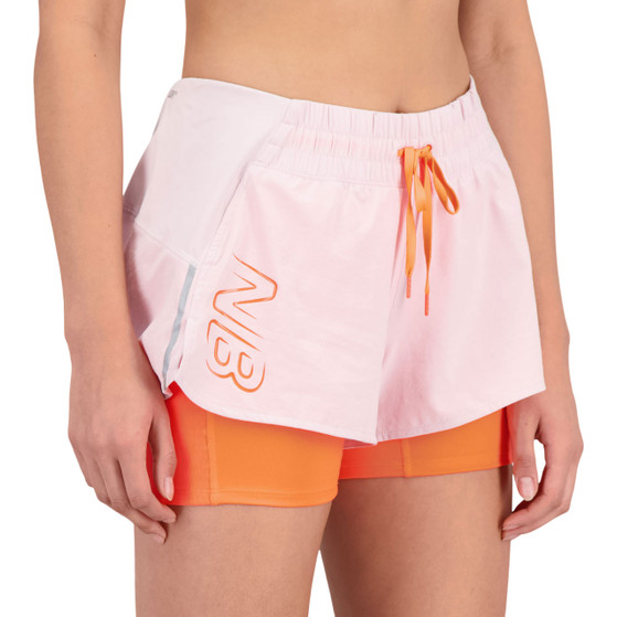 New Balance Impact Run 2in1 Short Dames