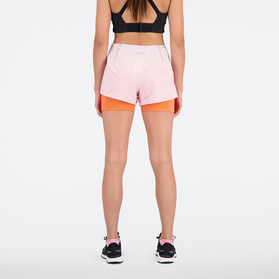 New Balance Impact Run 2in1 Short Dames