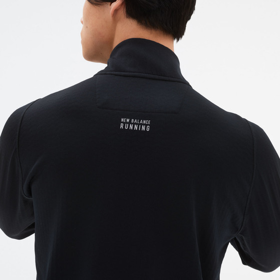 New Balance Heat Grid Half-Zip Longsleeve Heren