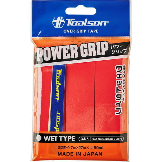 Toalson Power Overgrip 3 St. Rood