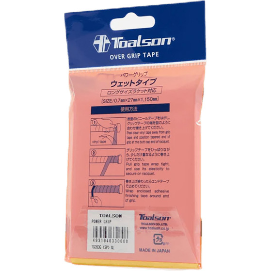 Toalson Power Overgrip 3 St. Goud