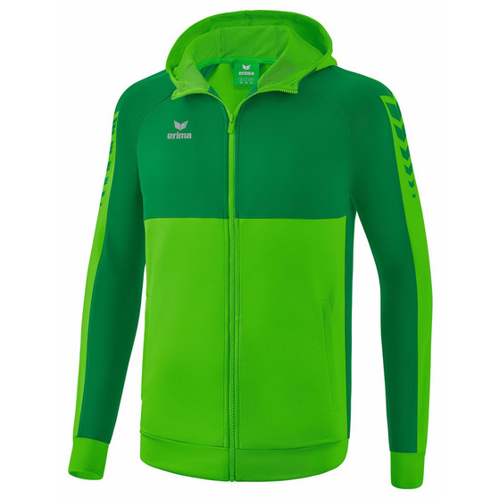 Erima Six Wings Hooded Trainingsjacke Herren