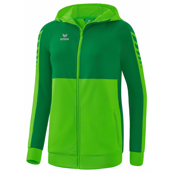 Erima Six Wings Hooded Trainingsjacke Damen