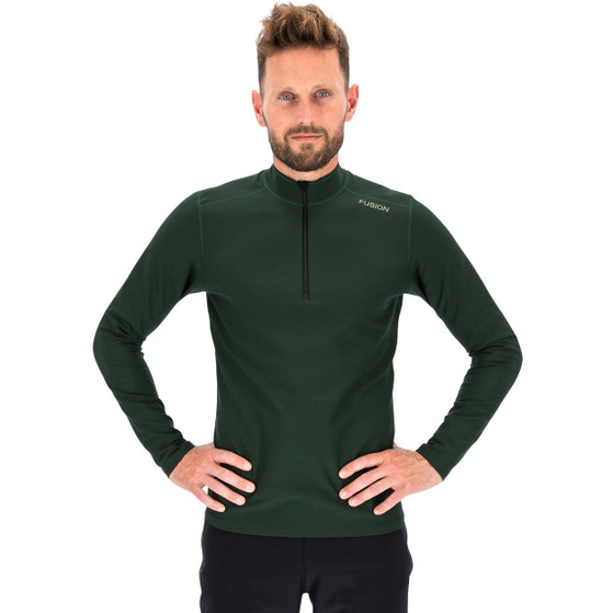 Fusion Longsleeve Half Zip Heren