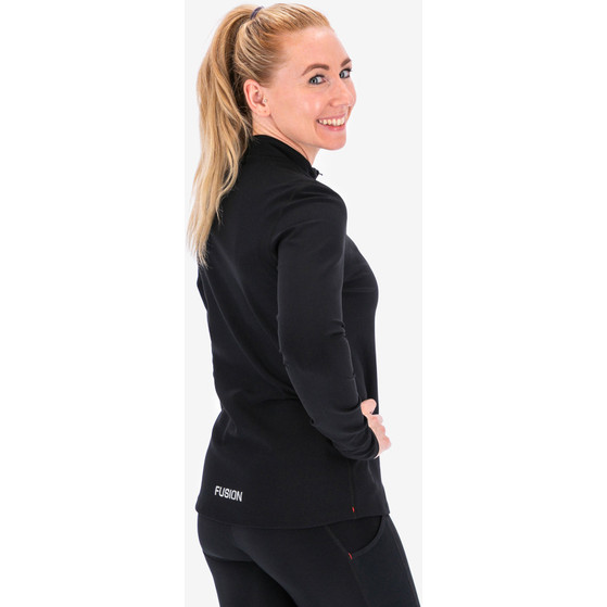 Fusion Long Sleeve Half Zip Damen