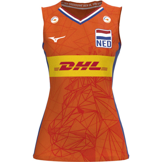 Mizuno Nederlands Volleybalteam Shirt Women