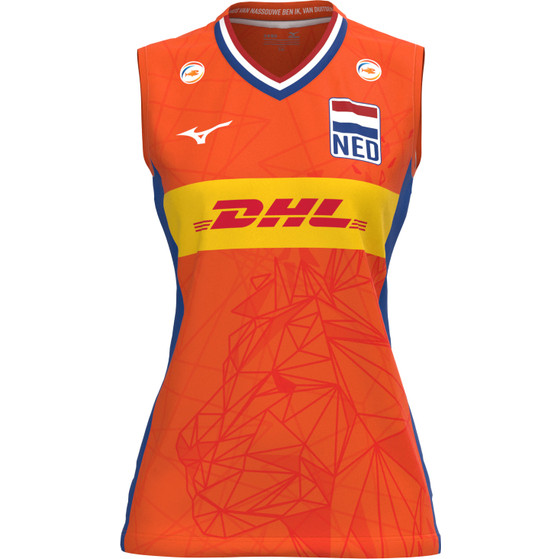 Mizuno Nederlands Volleybalteam Repl. Shirt Wome