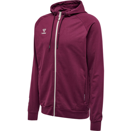 Hummel Move Grid Cotton Zip Hoodie