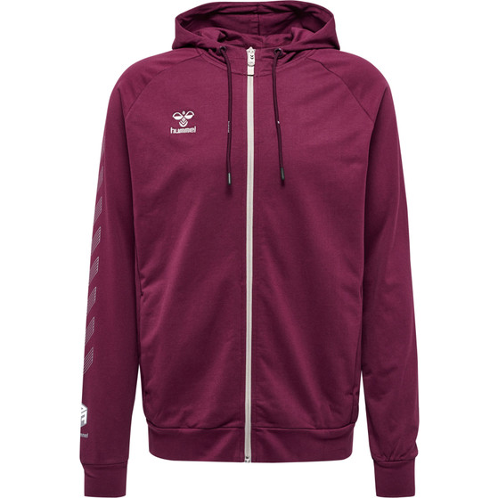 Hummel Move Grid Cotton Zip Hoodie
