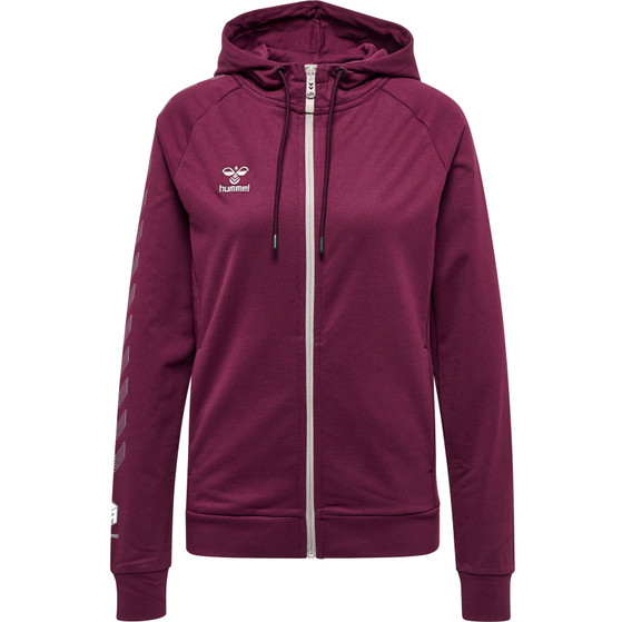 Hummel Move Grid Cotton Zip Hoodie Women