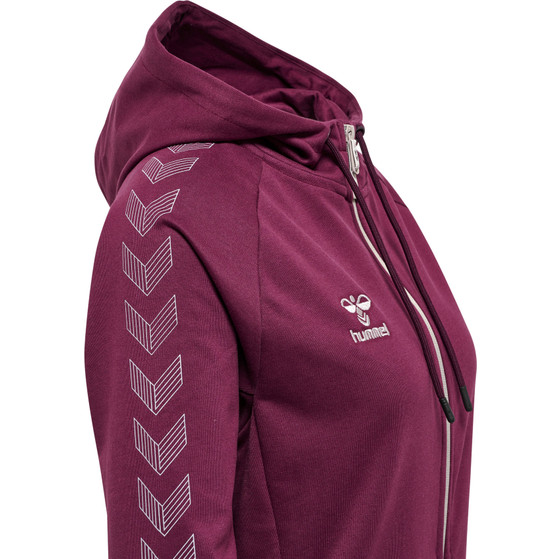 Hummel Move Grid Cotton Zip Hoodie Women