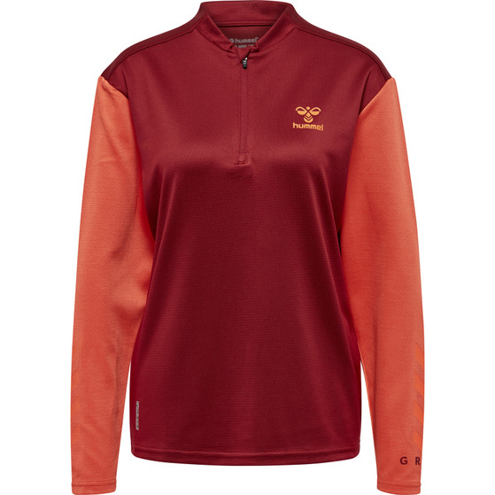 Hummel Ongrid Halfzip Poly Sweat Damen