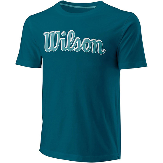 Wilson Script Ctn Tee Slimfit