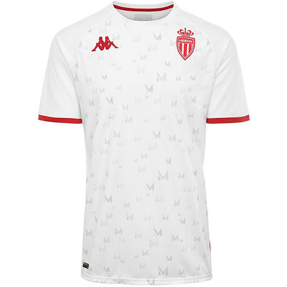 Kappa AS Monaco Pre-Match Shirt 2022/2023